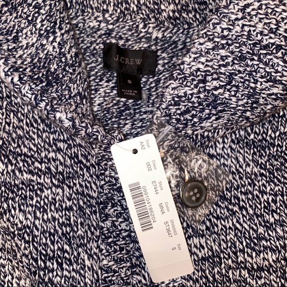 NWT J. Crew Zipper Sweater - Picture 3 of 4